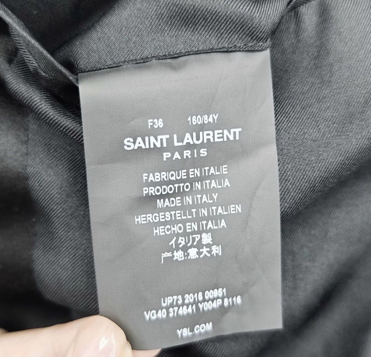 Saint Laurent Paris × Yves Saint Laurent Saint Laurent SLP Sparkling Pink Suit2412-Nextarrow Size 46S - 4 Thumbnail