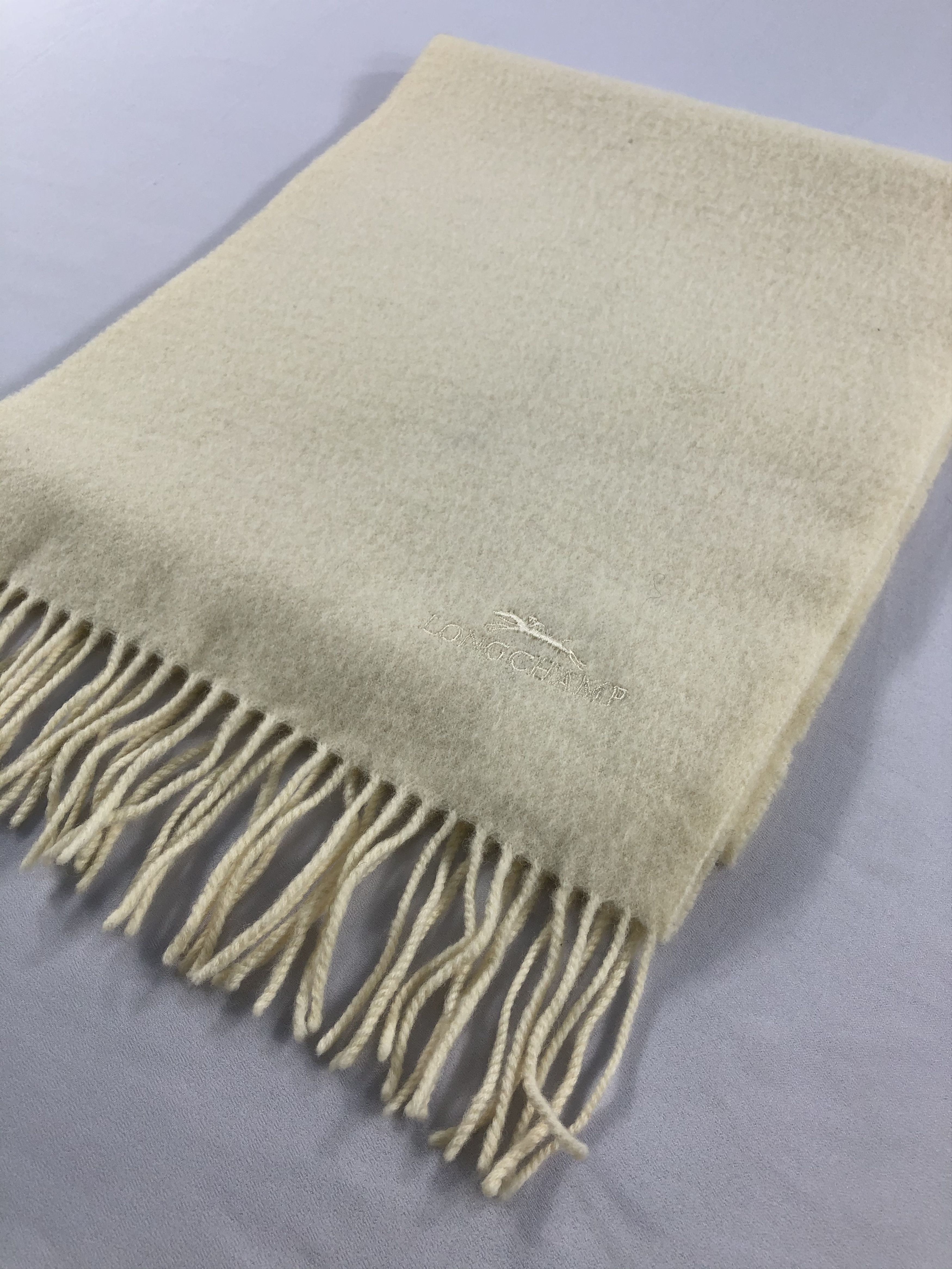 Longchamp Vintage Longchamp Scarf/Muffler/Neckwear MF1775 Size ONE SIZE - 3 Thumbnail