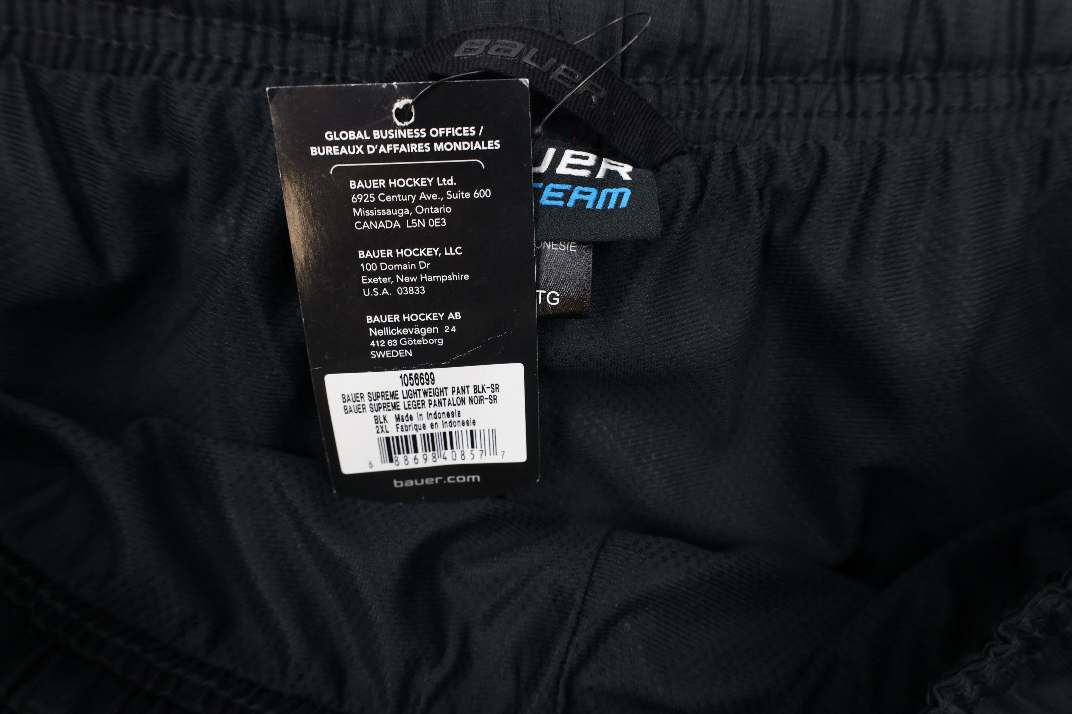 Vintage Deadstock Vintage Bauer Hockey Out Lined Warm Up Pants Black Size US 40 / EU 56 - 9 Thumbnail