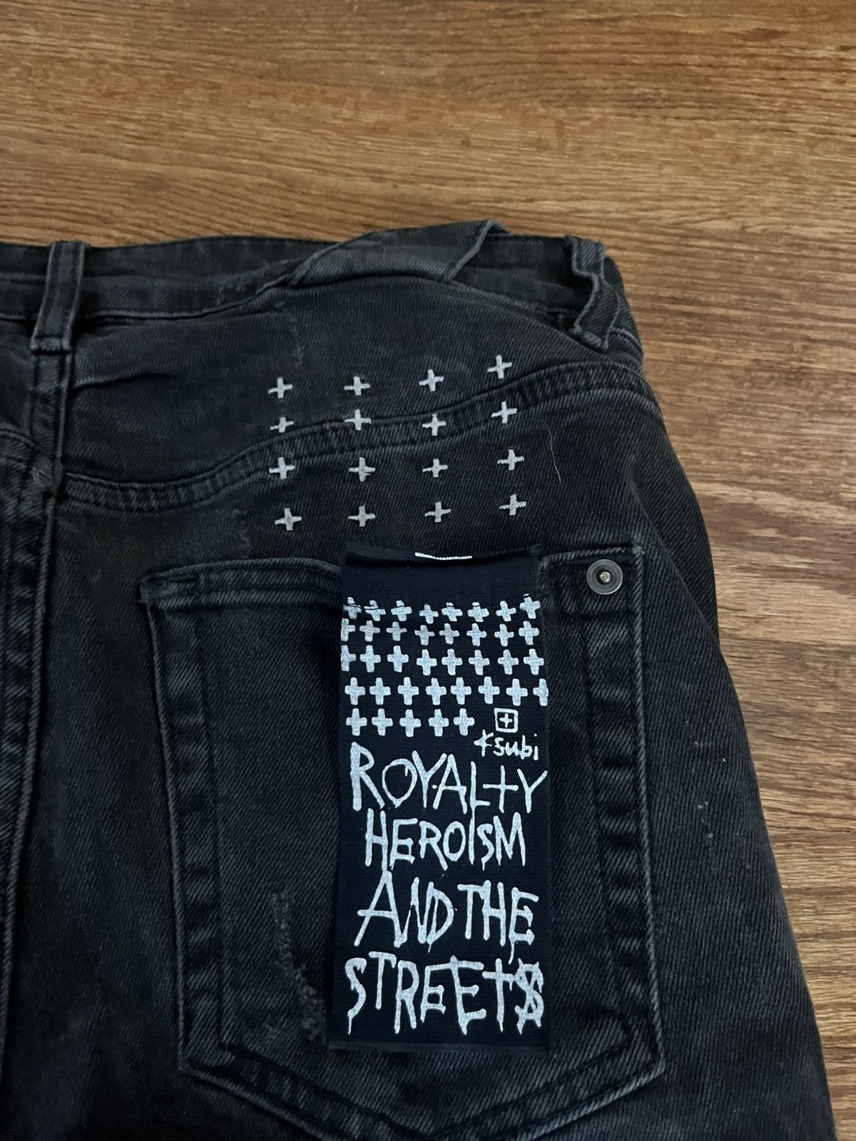 Ksubi Grave Black ksubi chitch slim Size US 30 / EU 46 - 7 Thumbnail