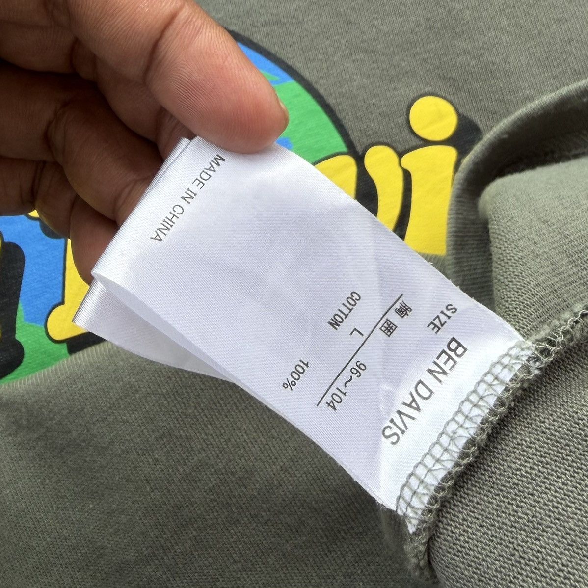 Ben Davis Ben Davis Big Logo Oversized Crewneck Sweatshirt Size US L / EU 52-54 / 3 - 13 Thumbnail