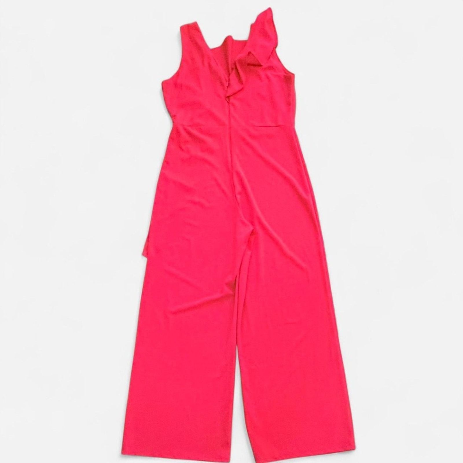 Other Red jumpsuit for plus size women 3XL Size 40" / US 18 - 2 Thumbnail
