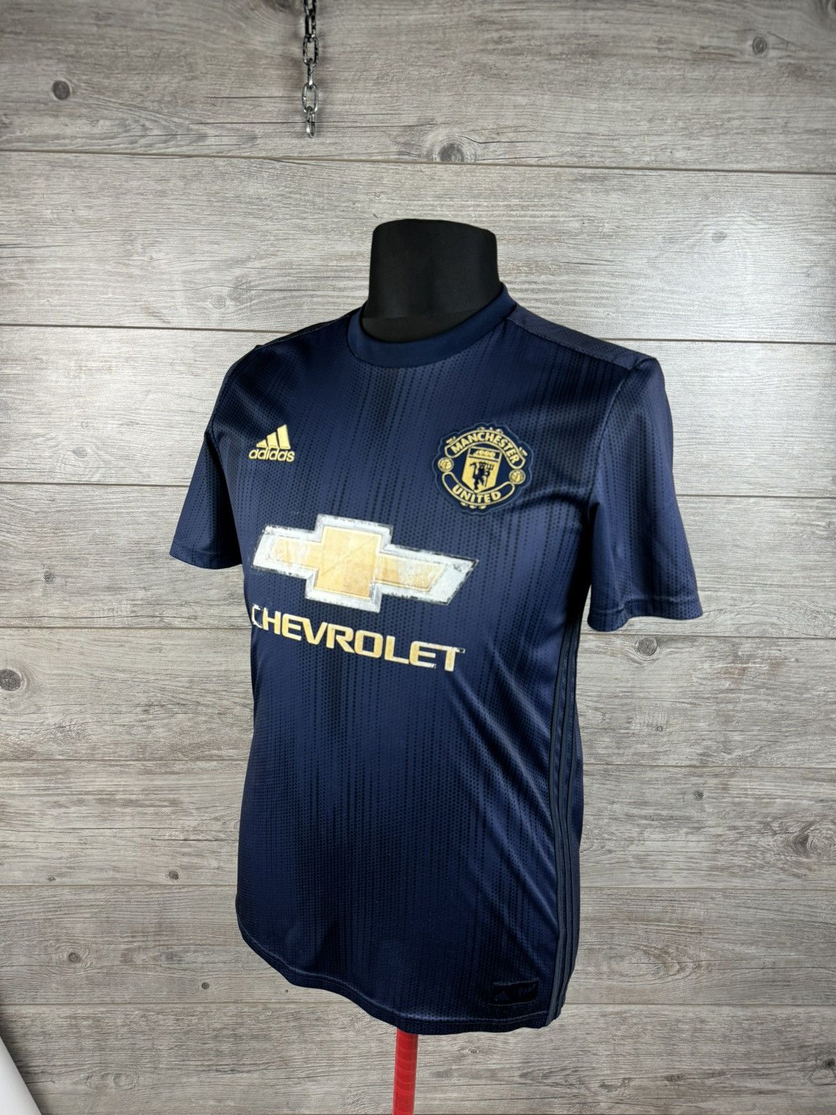 Adidas FOOTBALL T-SHIRT ADIDAS MANCHESTER UNITED SIZE M JERSEY Size US M / EU 48-50 / 2 - 2 Thumbnail