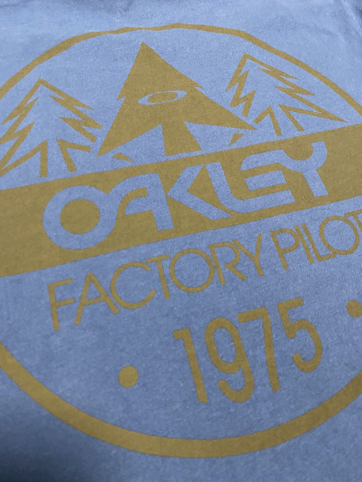 Oakley Vintage OAKLEY Factory Pilot T-shirt big logo sz S Size US S / EU 44-46 / 1 - 4 Thumbnail