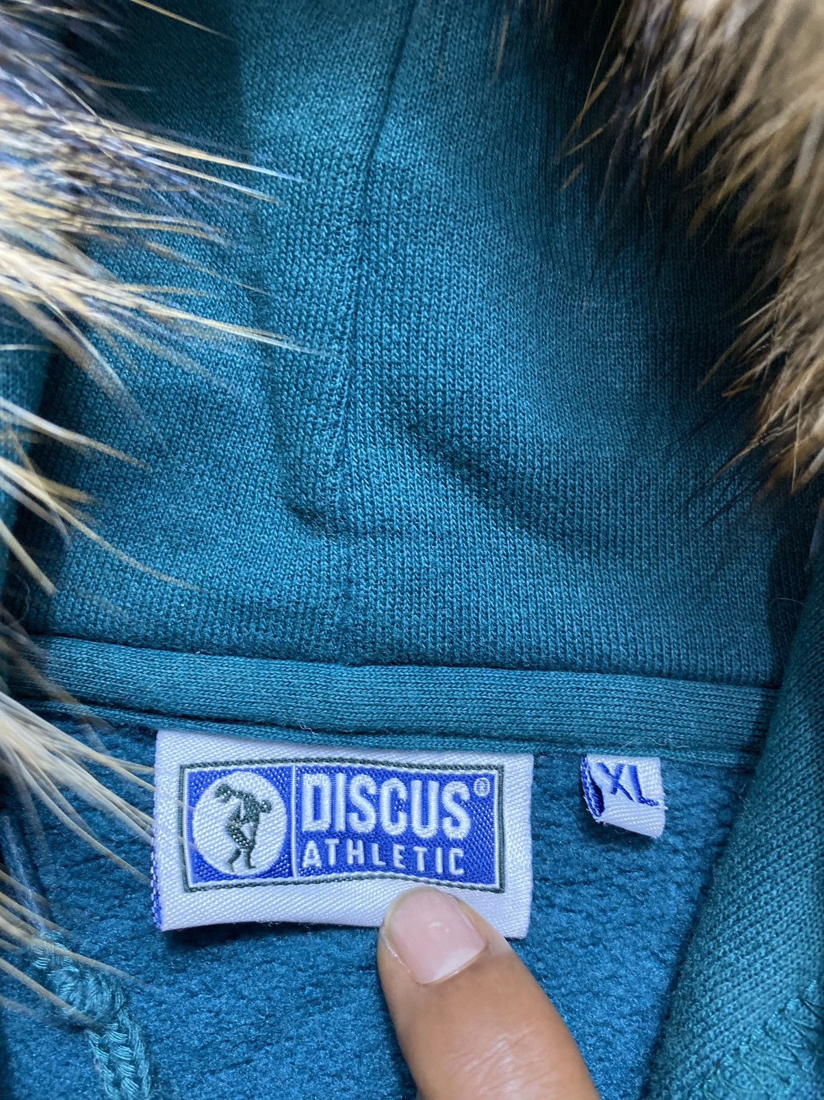If Six Was Nine × Japanese Brand × Le Grande Bleu (L.G.B.) Discus Athletic Fur ifsixlgb style Zip up Hoodie Size US XL / EU 56 / 4 - 3 Thumbnail