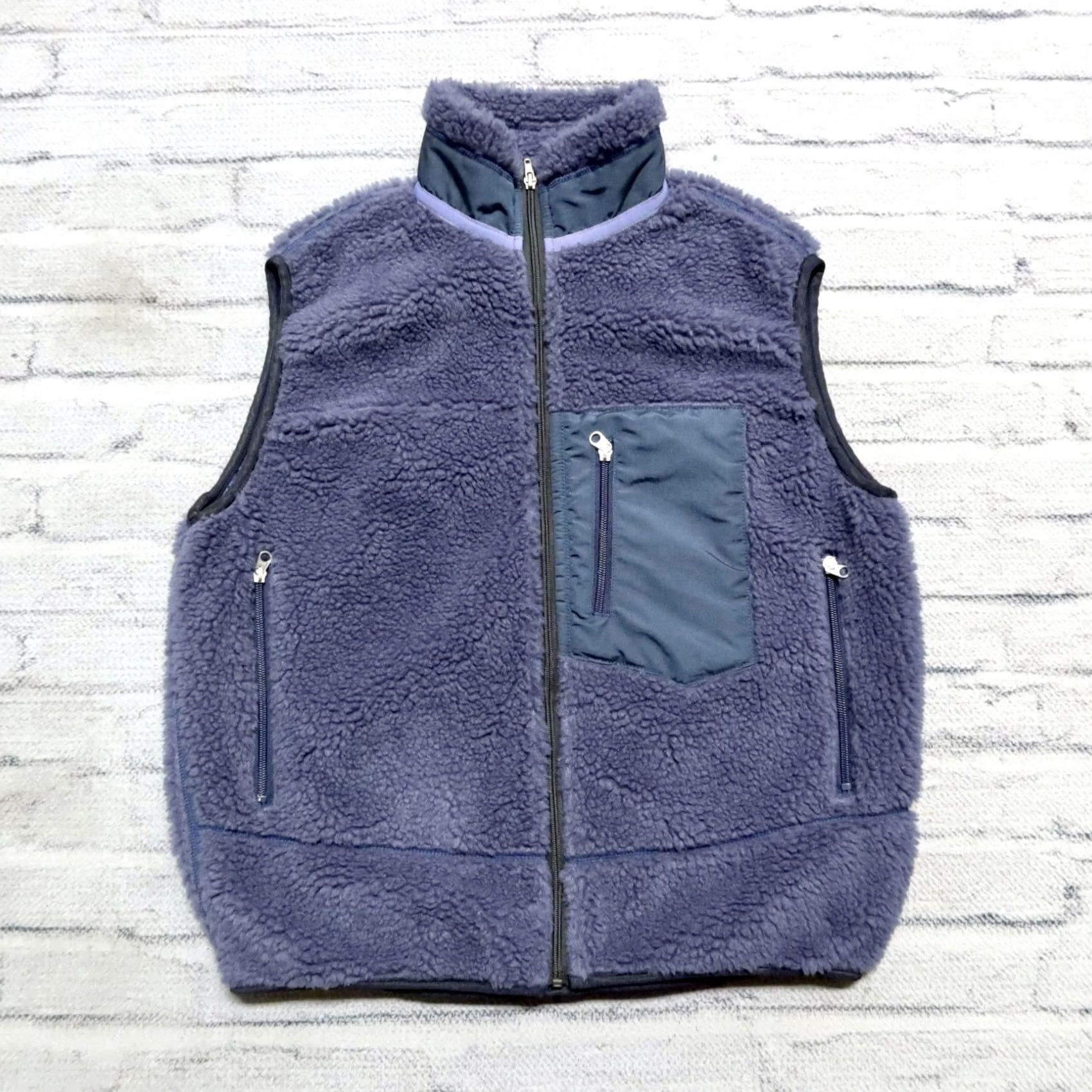 Vintage Oregonian Outfitters Pile Fleece Vest Navy S Men VEST Size S Size US S / EU 44-46 / 1 - 2 Thumbnail