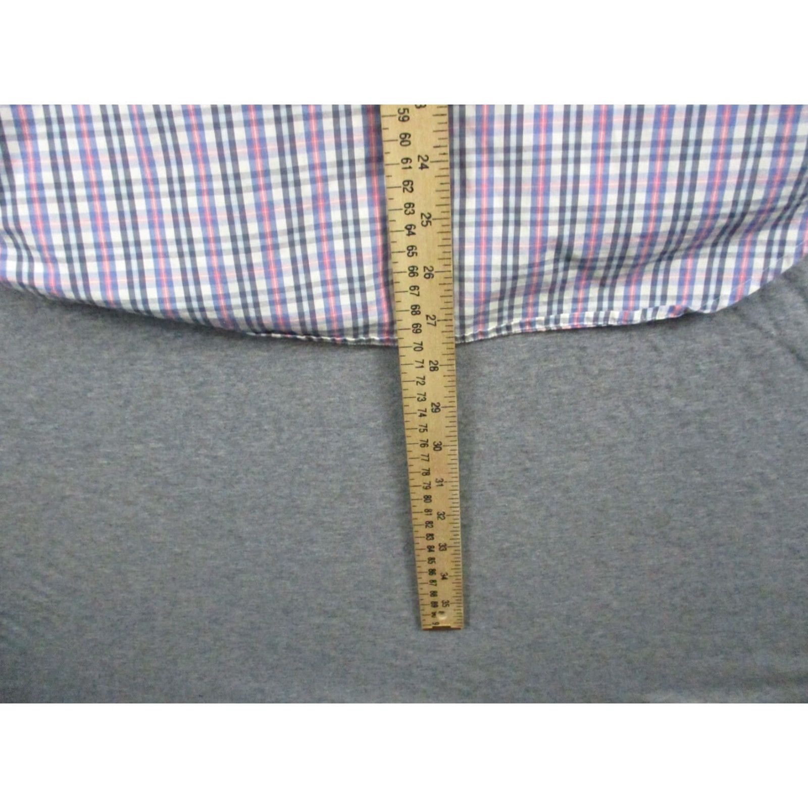 Vineyard Vines Vineyard Vines Wheeler Shirt Small Men's Blue Plaid Cotton Pocket Shirt Size US S / EU 44-46 / 1 - 6 Thumbnail