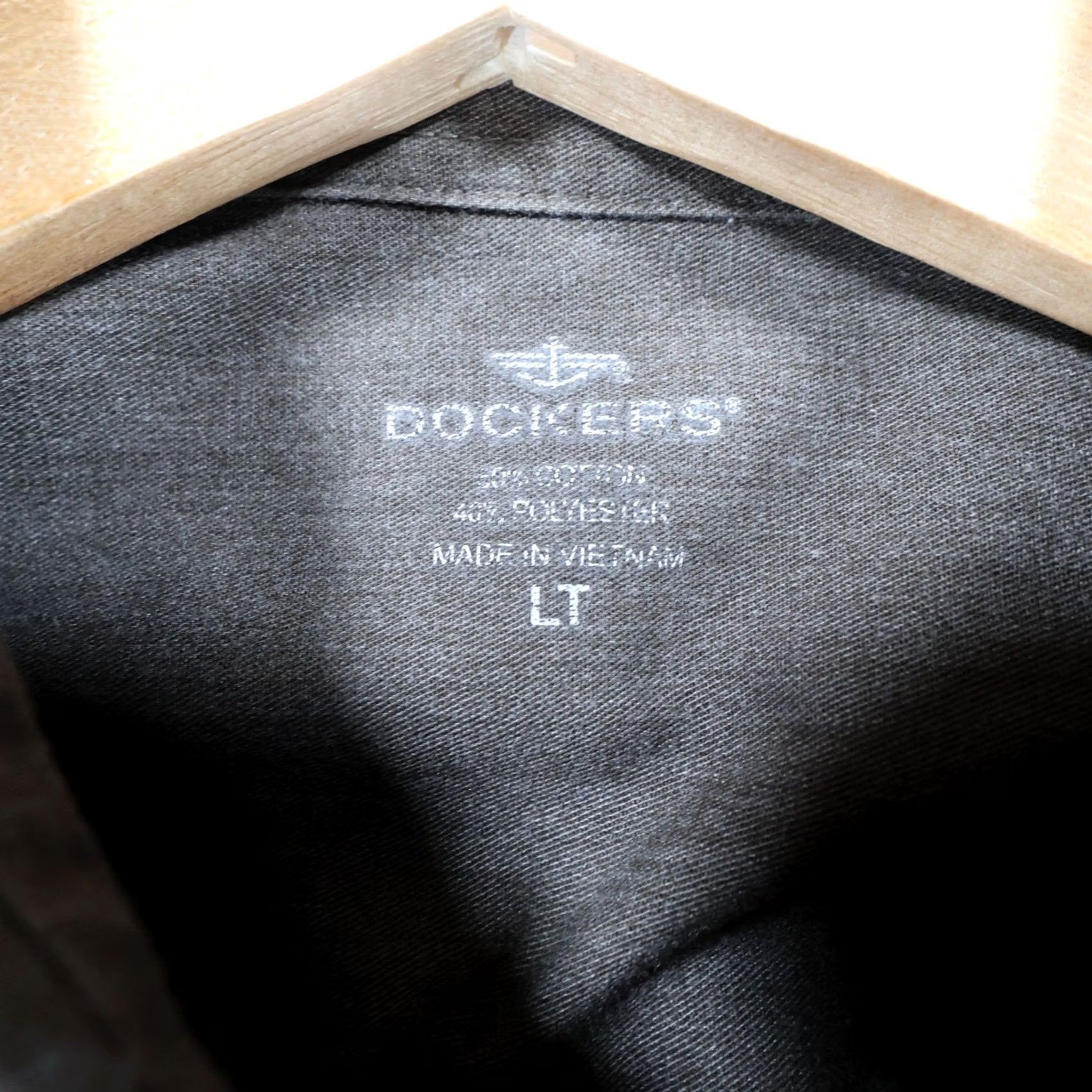 Dockers Dockers Button Front Shirt Mens LT Brown Long Sleeve Stain Defender Size US L / EU 52-54 / 3 - 7 Thumbnail