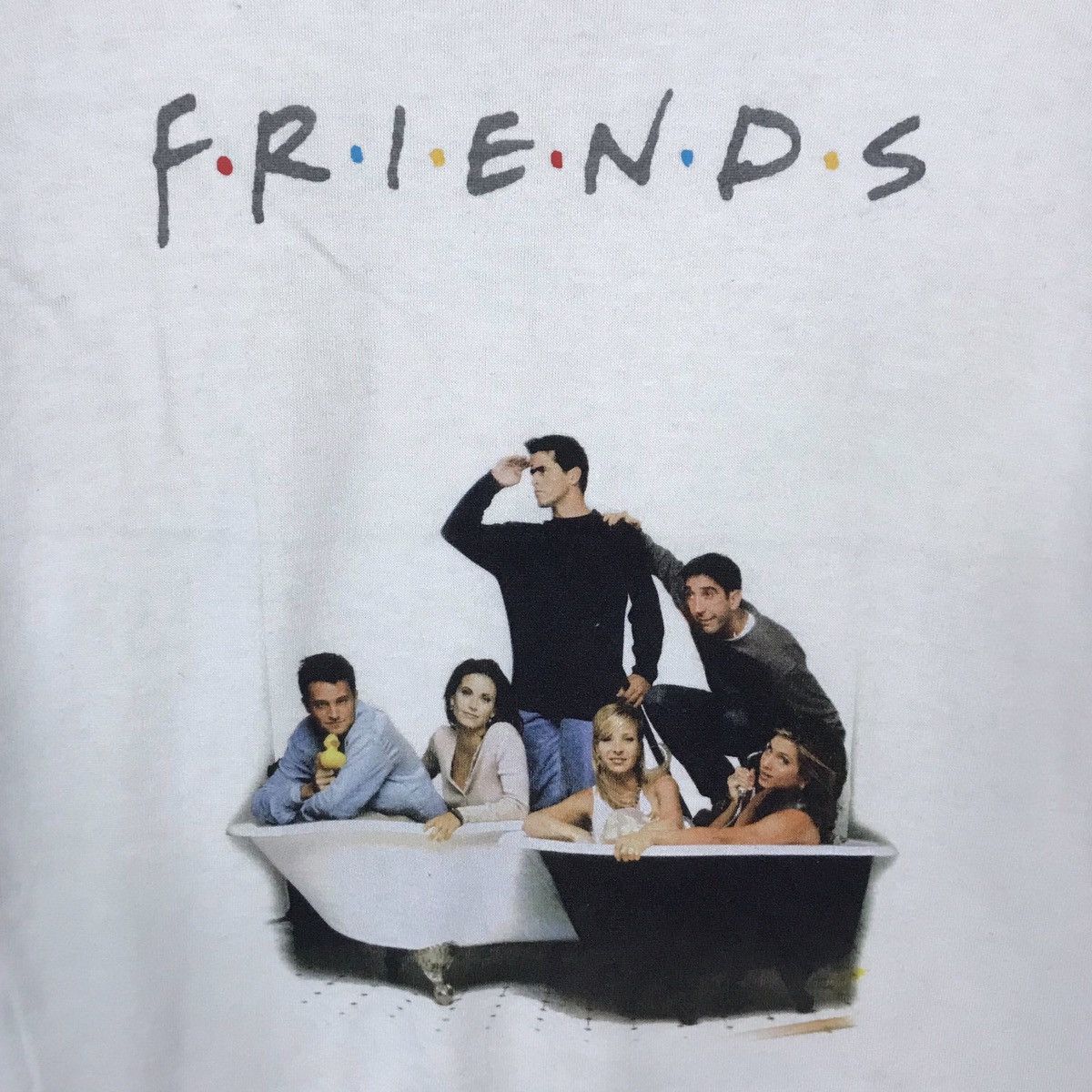Vintage Vintage F.R.I.E.N.D.S Series Tv Show Pullover Jumper Size XL / US 12-14 / IT 48-50 - 3 Thumbnail