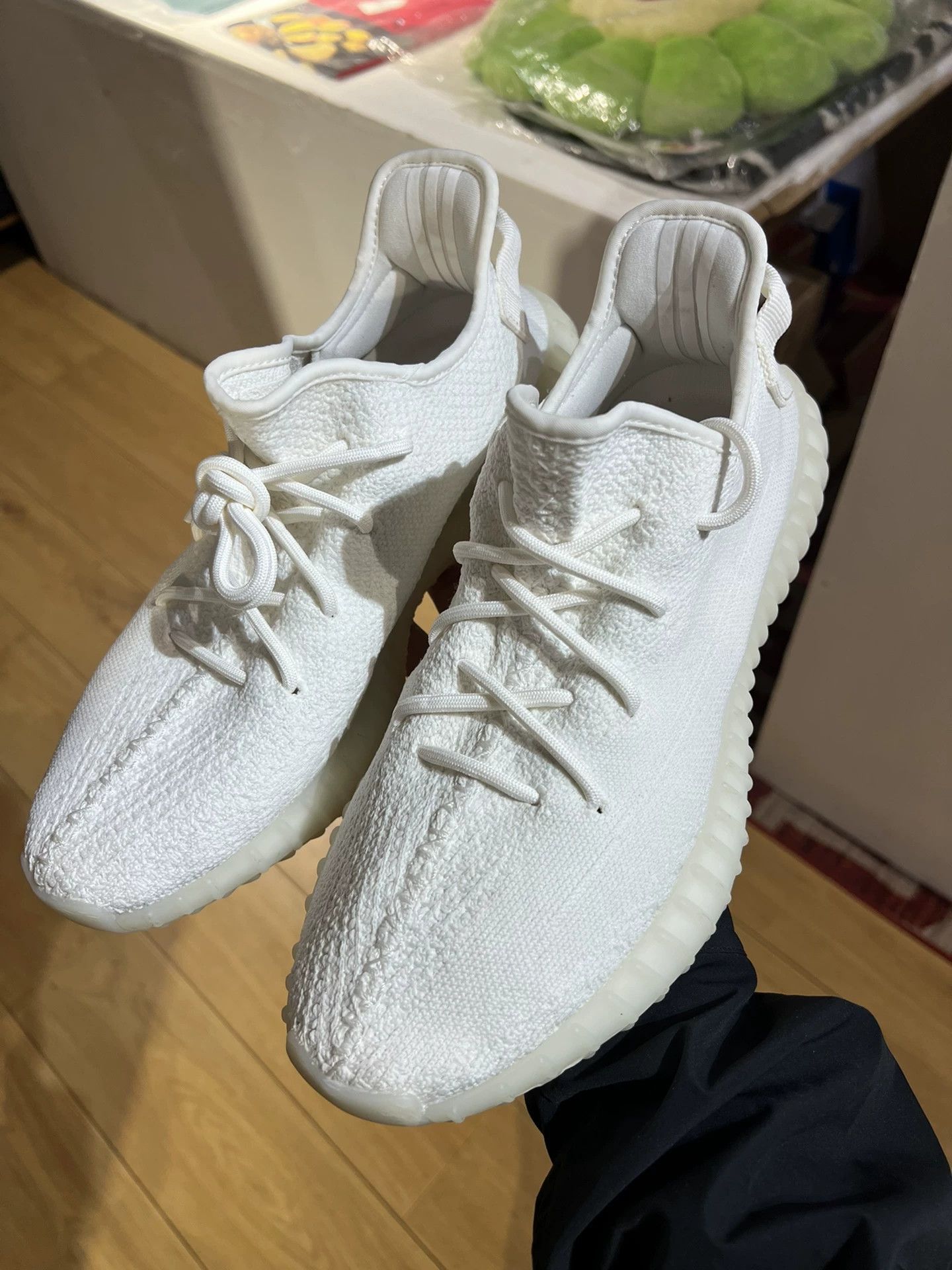 Yeezy yeezy 350 triple white sneakers size 44 Size US 10.5 / EU 43-44 - 1 Thumbnail