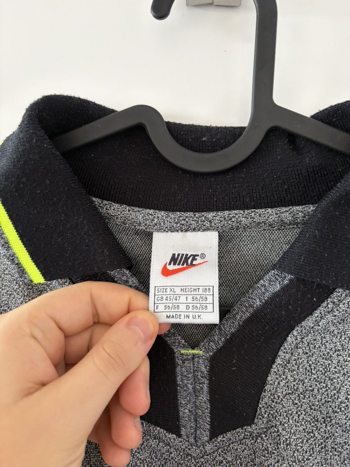 BVB nike 1997/1998 wyjazdowa wersja zawodnicza vintage — zdjęcie 3