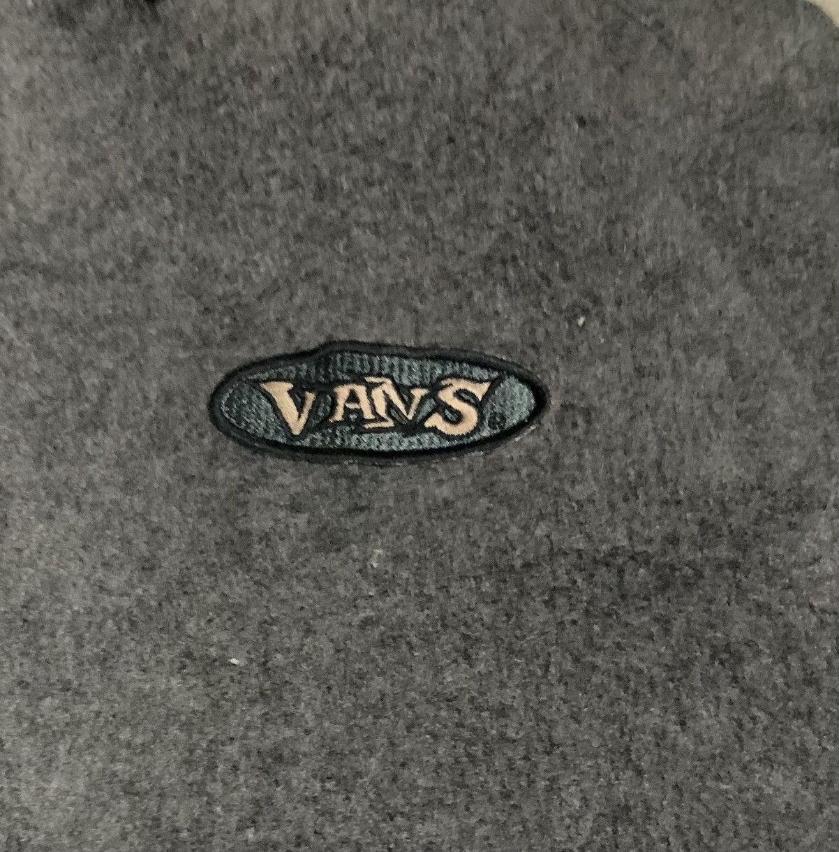 Vans Vintage 80s Vans Fleece Zipper Jacket Size US XL / EU 56 / 4 - 2 Thumbnail