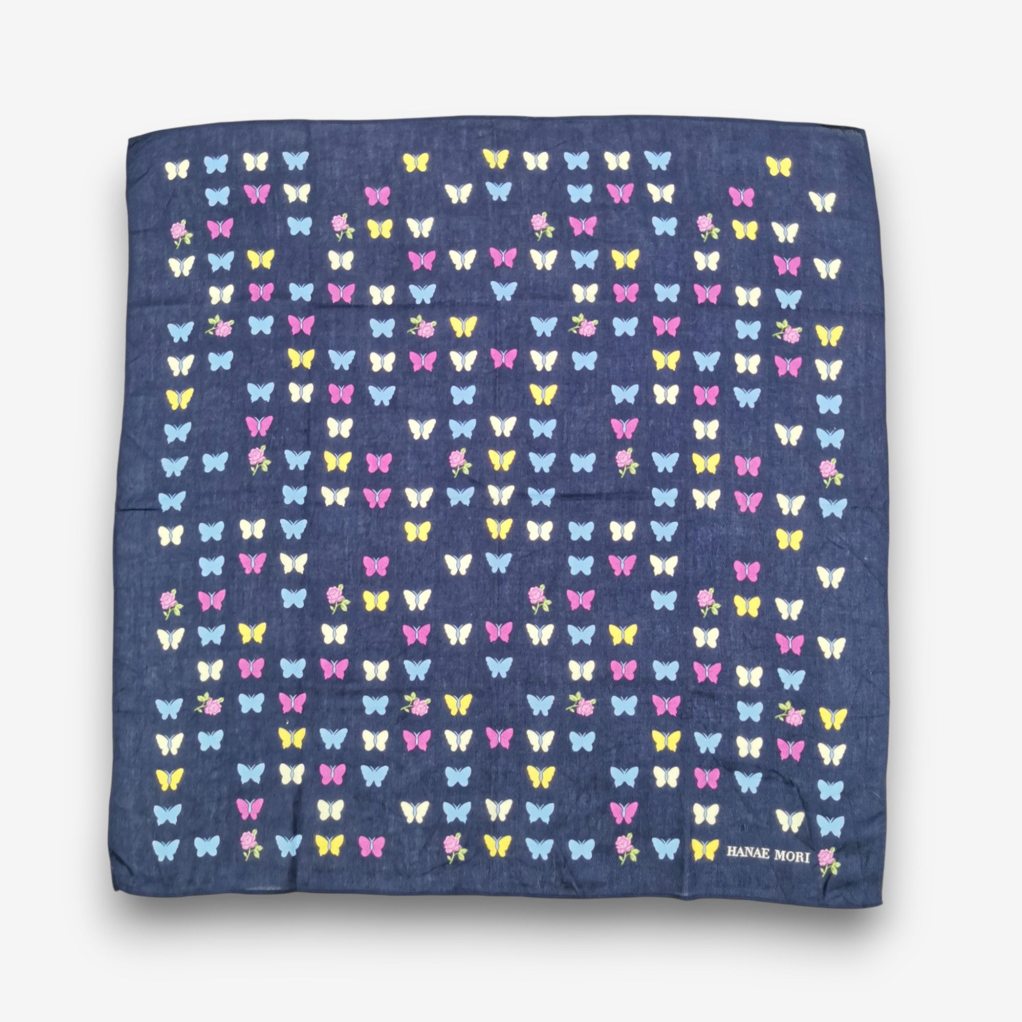 Hanae Mori Vintage Hanae Mori Handkerchief Neckerchief Bandana Size ONE SIZE - 2 Thumbnail