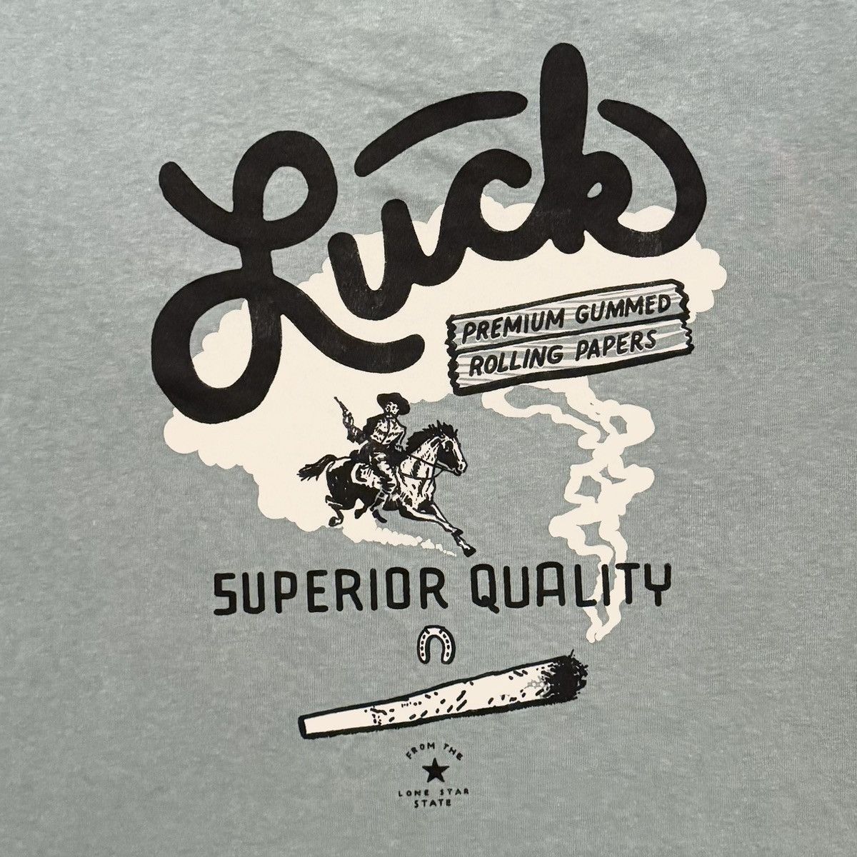 Jungmaven Jungmaven Moss Green Luck Rolling Papers Tee L Size US L / EU 52-54 / 3 - 1 Thumbnail