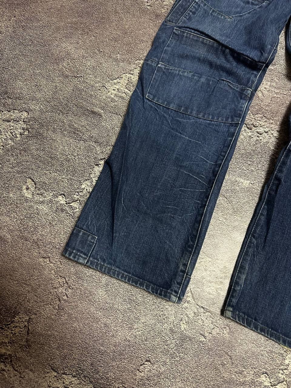 G-Star × Vintage G Star Raw Vintage Elwood Denim Double Knee Pants Jeans Size US 32 / EU 48 - 4 Thumbnail