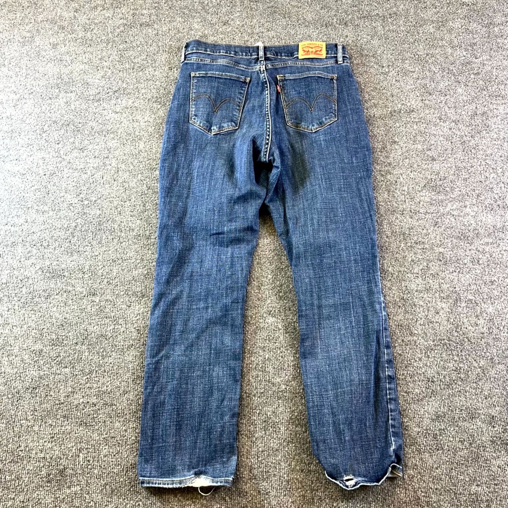 Levi's Levi's Classic Straight Jeans Women Blue Medium Wash 28 Streetwear Zip Fly 5-Pocket Womens Jeans Vintage No" Size 28" / US 6 / IT 42 - 2 Thumbnail