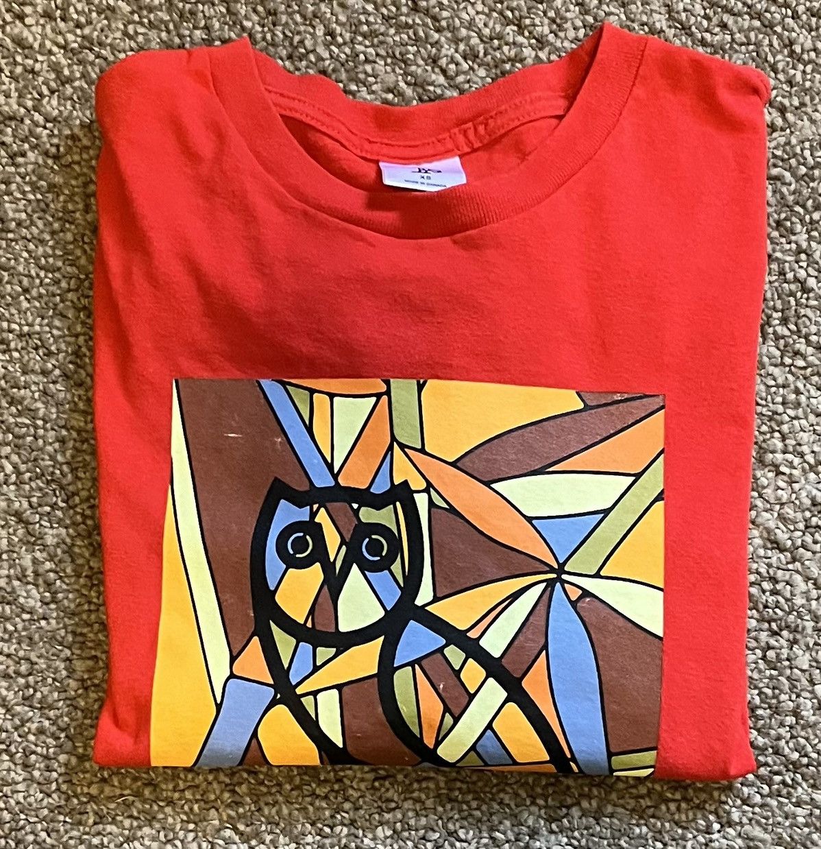 Drake × NOCTA × October's Very Own RARE October's Very Own Stained Glass Owl T-shirt Size US S / EU 44-46 / 1 - 4 Thumbnail