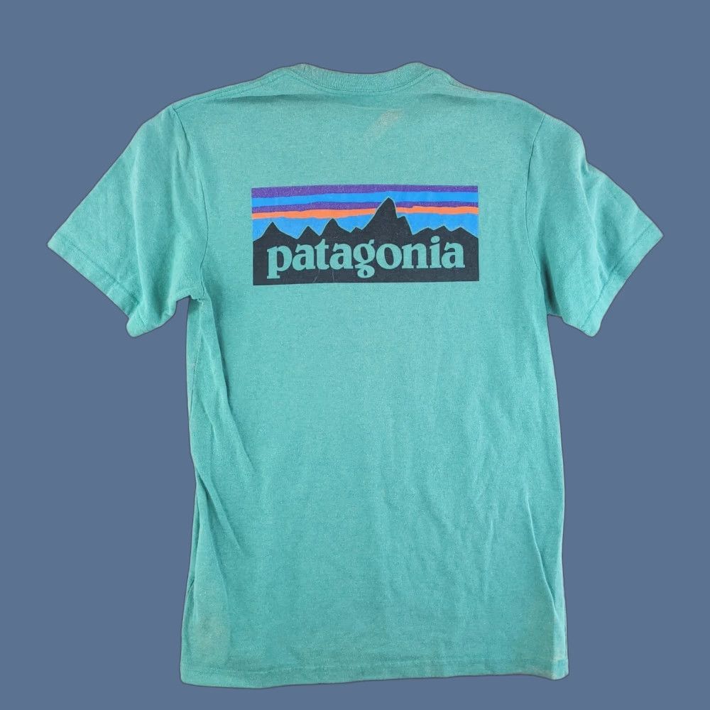 Patagonia Patagonia Shirt Mens Small Green Logo Responsibili-Tee Shirt Short Sleeve T-Shirt Men Green Logo 90s? Size US S / EU 44-46 / 1 - 1 Thumbnail