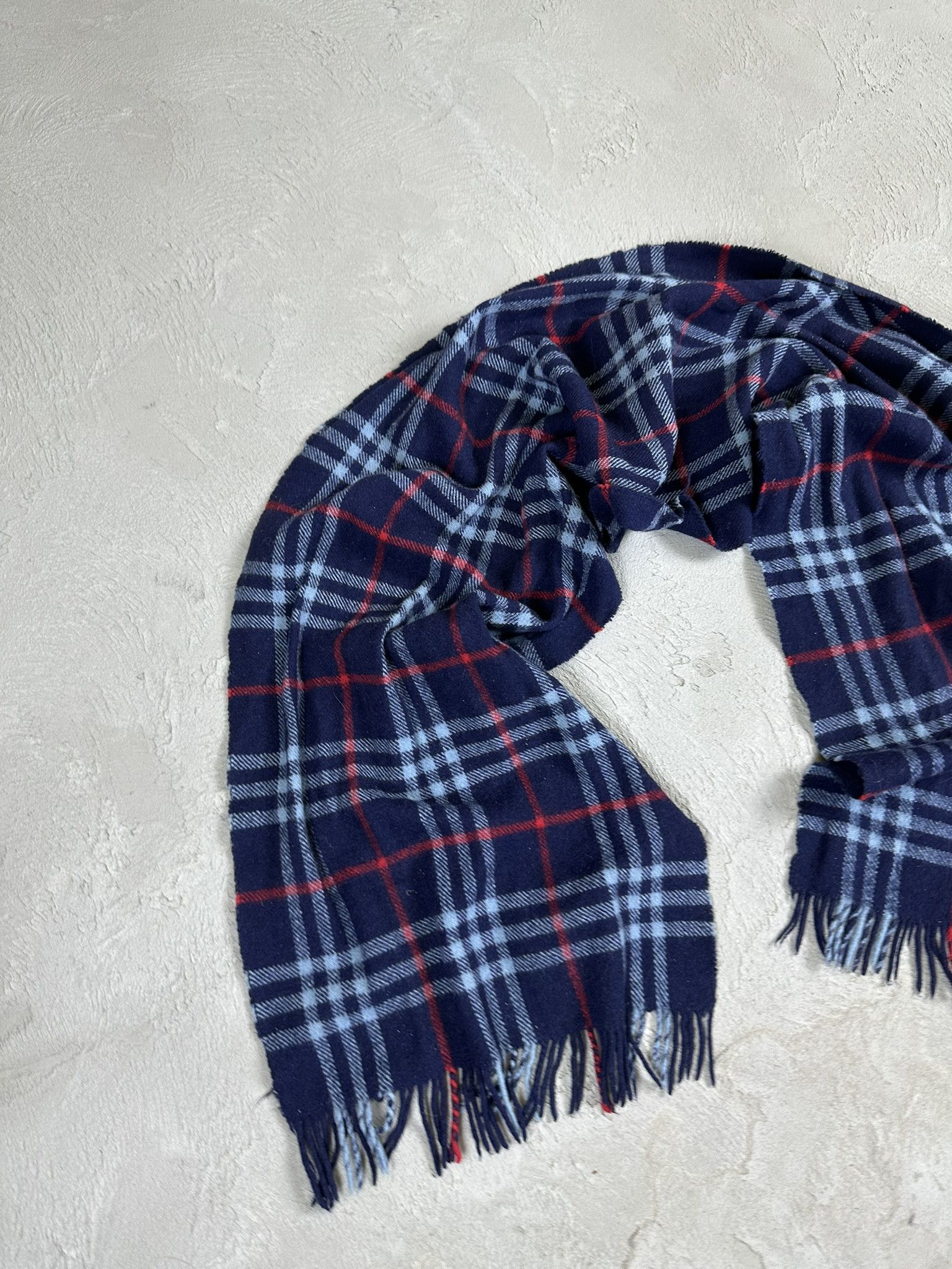 Burberry Vintage Burberrys Cashmere Novacheck Scarf Size ONE SIZE - 6 Thumbnail