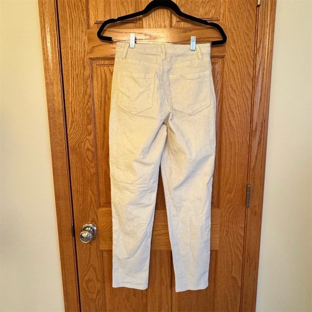 Other Hollister Ultra High-Rise Pants Womens Size 5 W27 Ivory Str Size 27" / US 4 / IT 40 - 2 Thumbnail