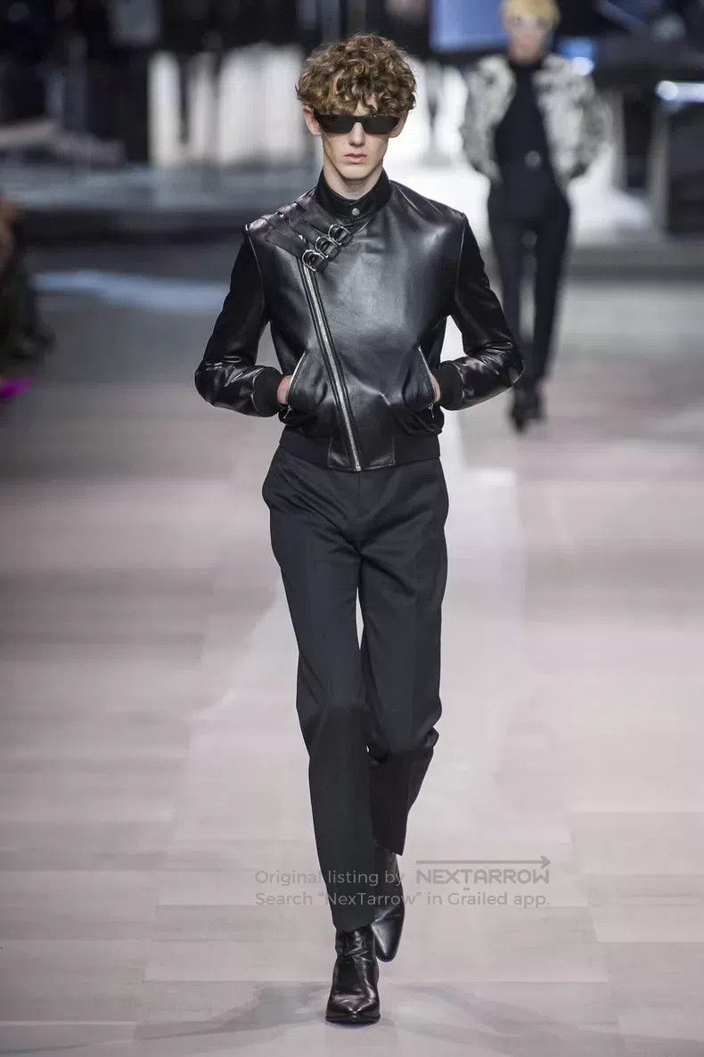 Celine Celine Triple Ring Buckle Sheepskin Leather Jacket Size 46 Size US S / EU 44-46 / 1 - 7 Thumbnail