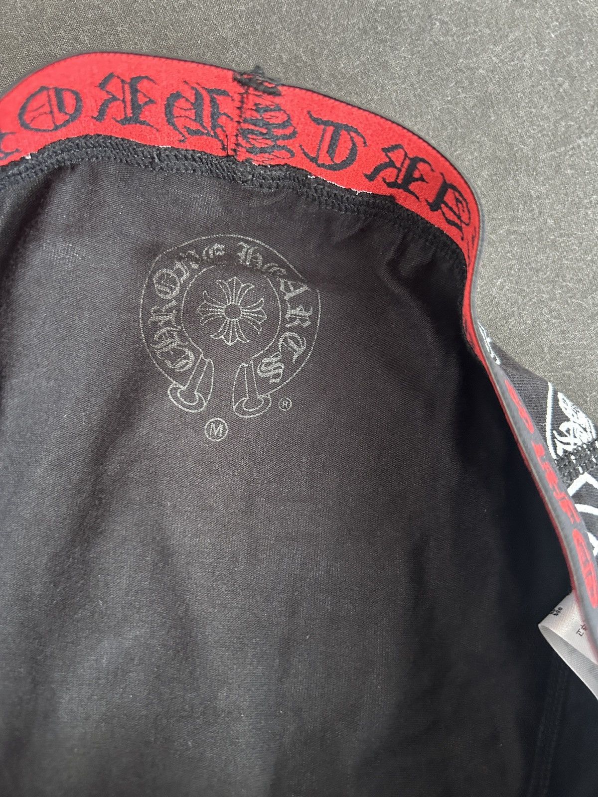 Chrome Hearts *RARE* CHROME HEARTS ALL OVER LOGO PRINT BOXER SZ M Size 32 - 3 Thumbnail