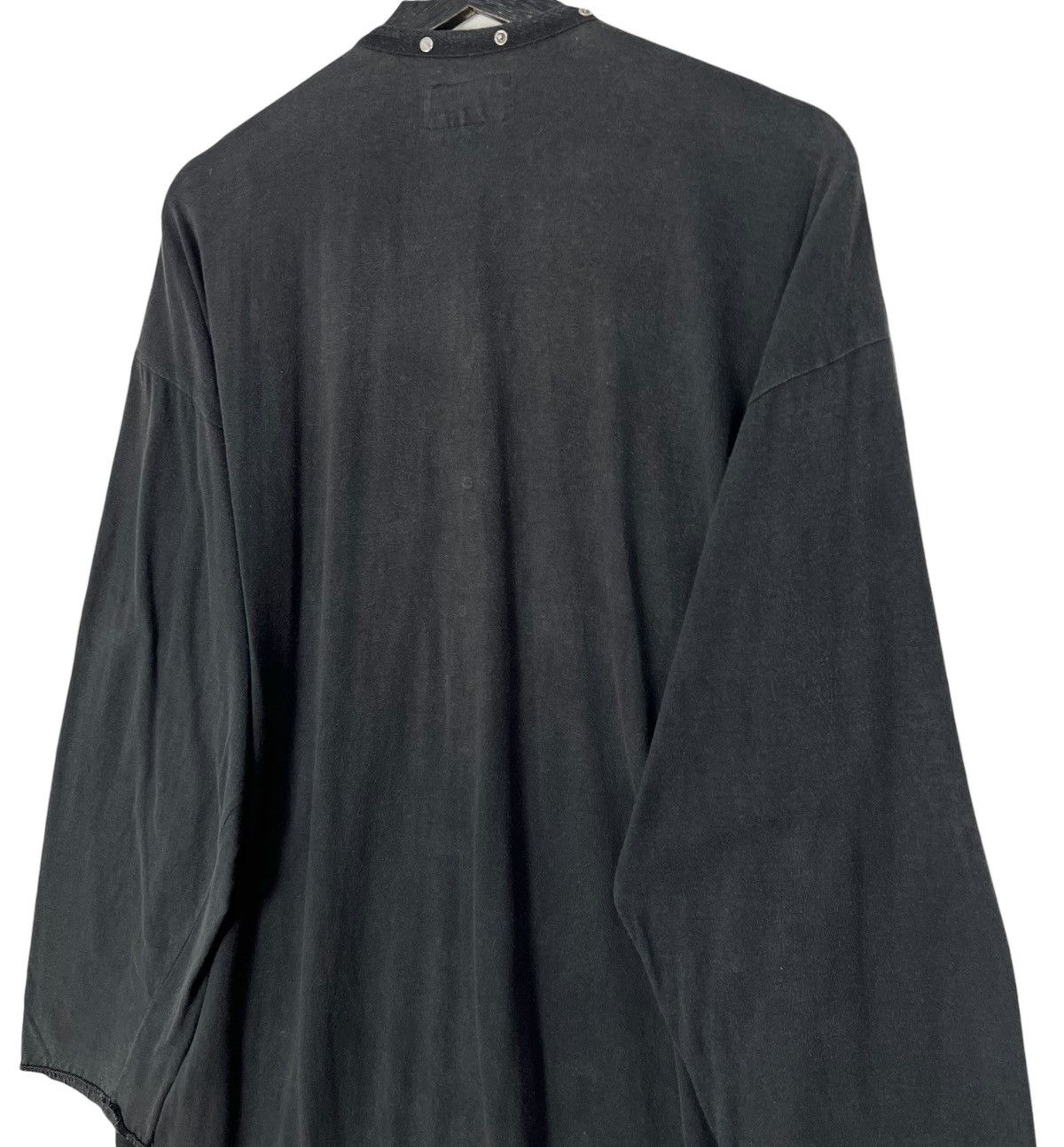 Yohji Yamamoto Vintage 80s Yohji Yamamoto Super Blue Dress Size L / US 10 / IT 46 - 16 Thumbnail