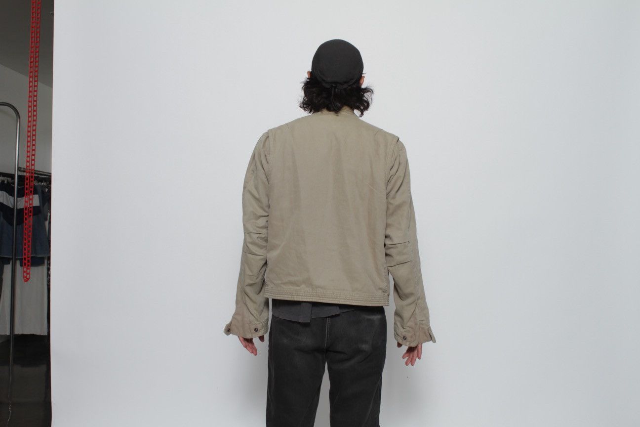 Calvin Klein × Vintage TAN BOXY CARGO POCKET CANVAS JACKET BY CALVIN KLEIN JEANS Size US XL / EU 56 / 4 - 4 Thumbnail
