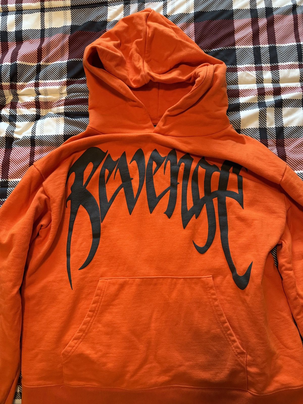 Revenge Xxxtentacion Orange Kill Hoodie Grailed