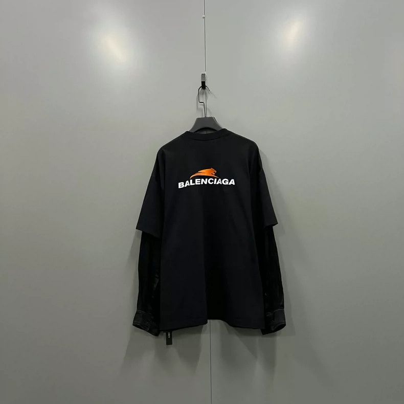 Balenciaga Balenciaga Tiger Year Series Black Logo Embroidery Fake Tw Size US M / EU 48-50 / 2 - 2 Thumbnail
