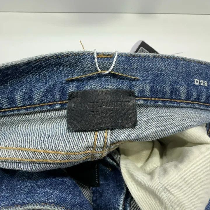 Saint Laurent Paris Saint Laurent Blue Low Waist Denim Pants -2507 Size 25" / US 0 / IT 36 - 5 Thumbnail