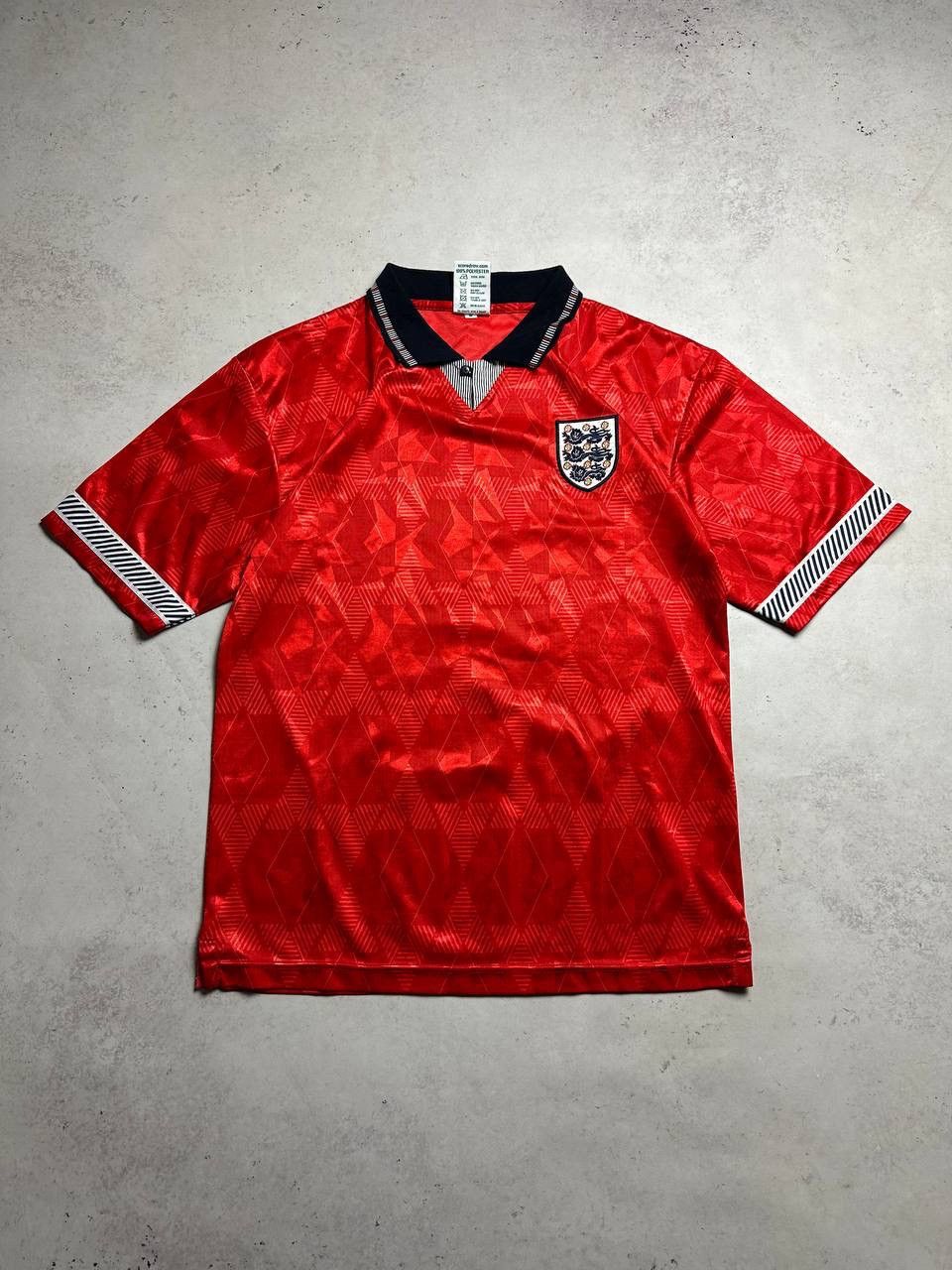 Vintage Vintage England Score Draw Jersey Blockcore T-shirt Y2K M Size US M / EU 48-50 / 2 - 1 Thumbnail