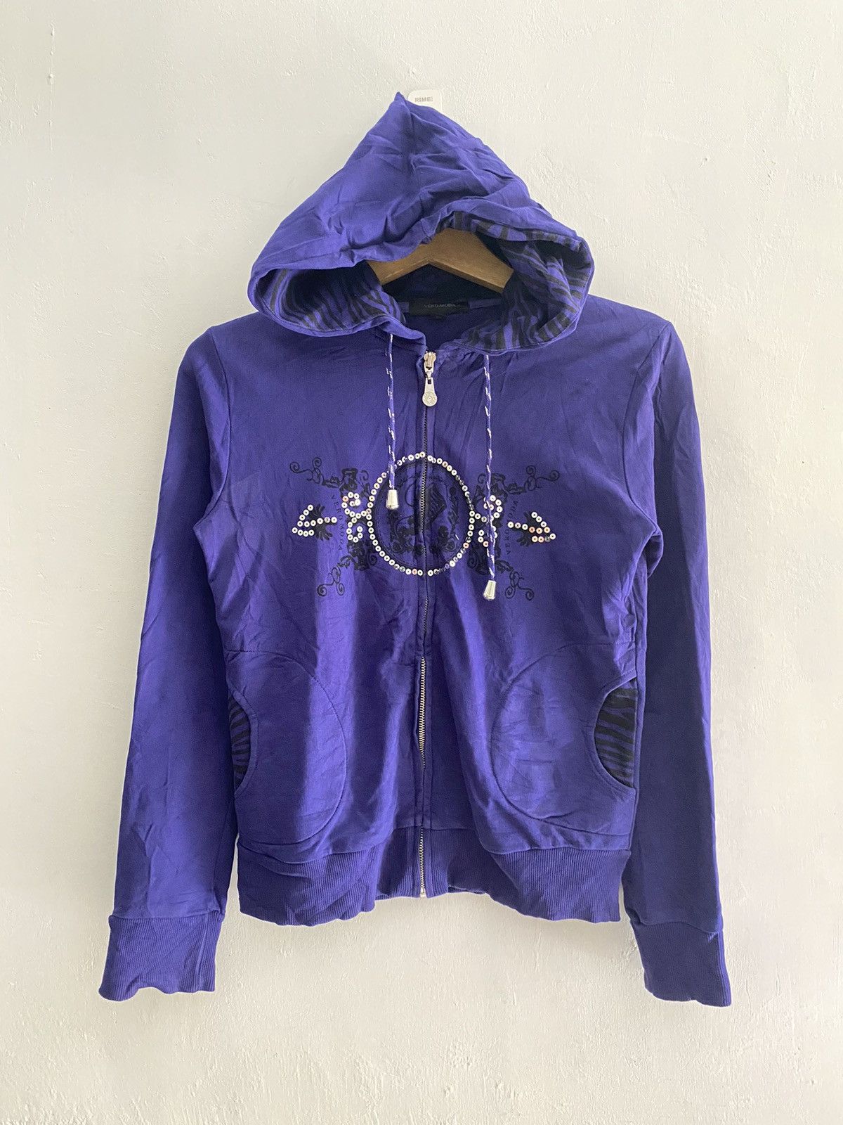 If Six Was Nine × Japanese Brand × Le Grande Bleu (L.G.B.) Y2k Vero moda glitter hoodie Size US M / EU 48-50 / 2 - 1 Thumbnail