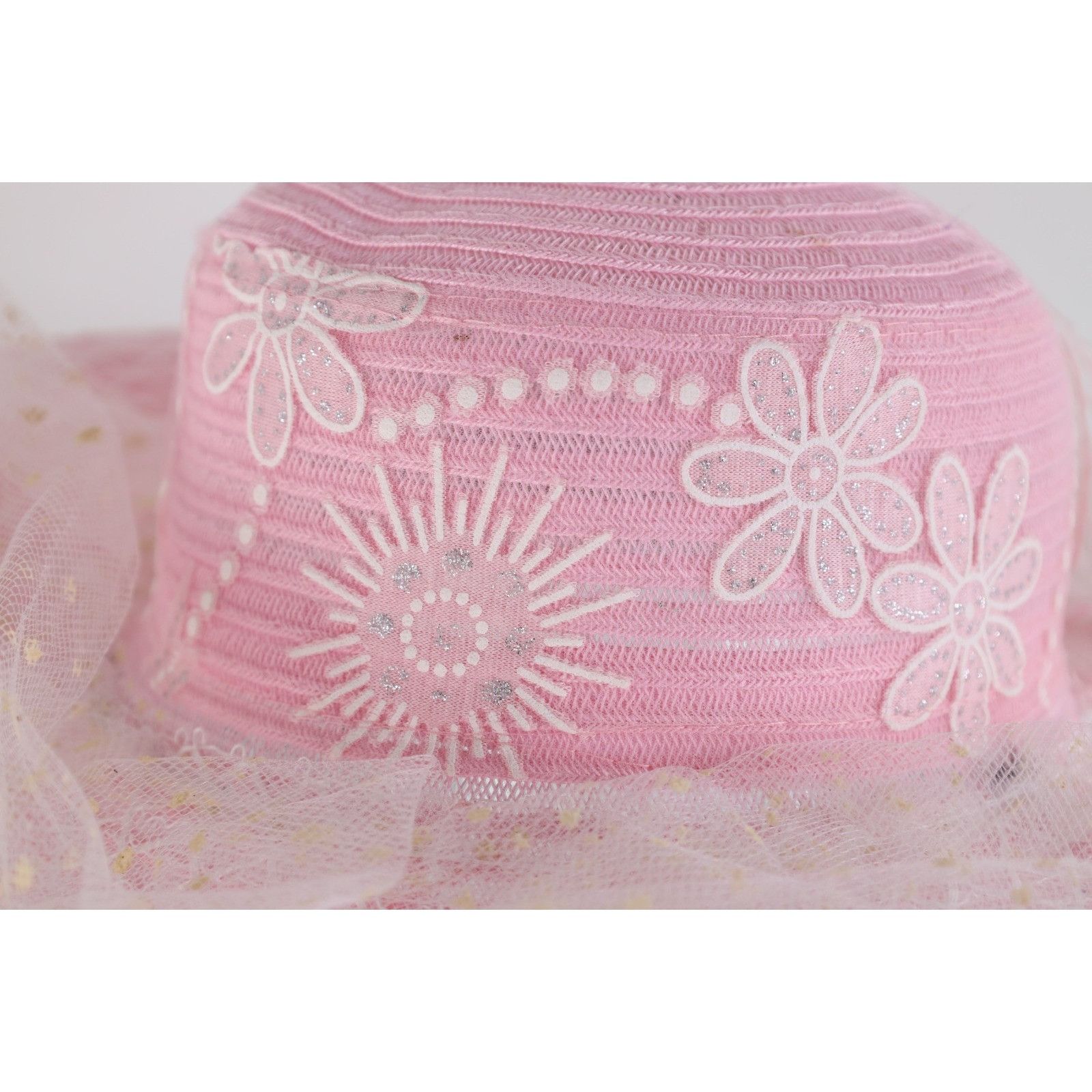 Vintage Vintage 90s Streetwear Lace Birdcage Flower Derby Church Hat Size ONE SIZE - 3 Thumbnail