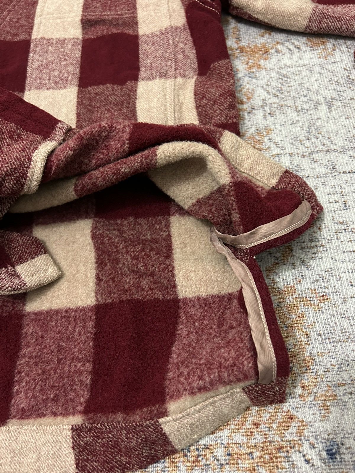 Marithe + Francois Girbaud Vintage Marithe Francois Girbaud Big Pocket Plaid Wool Shirt Size US XL / EU 56 / 4 - 10 Thumbnail