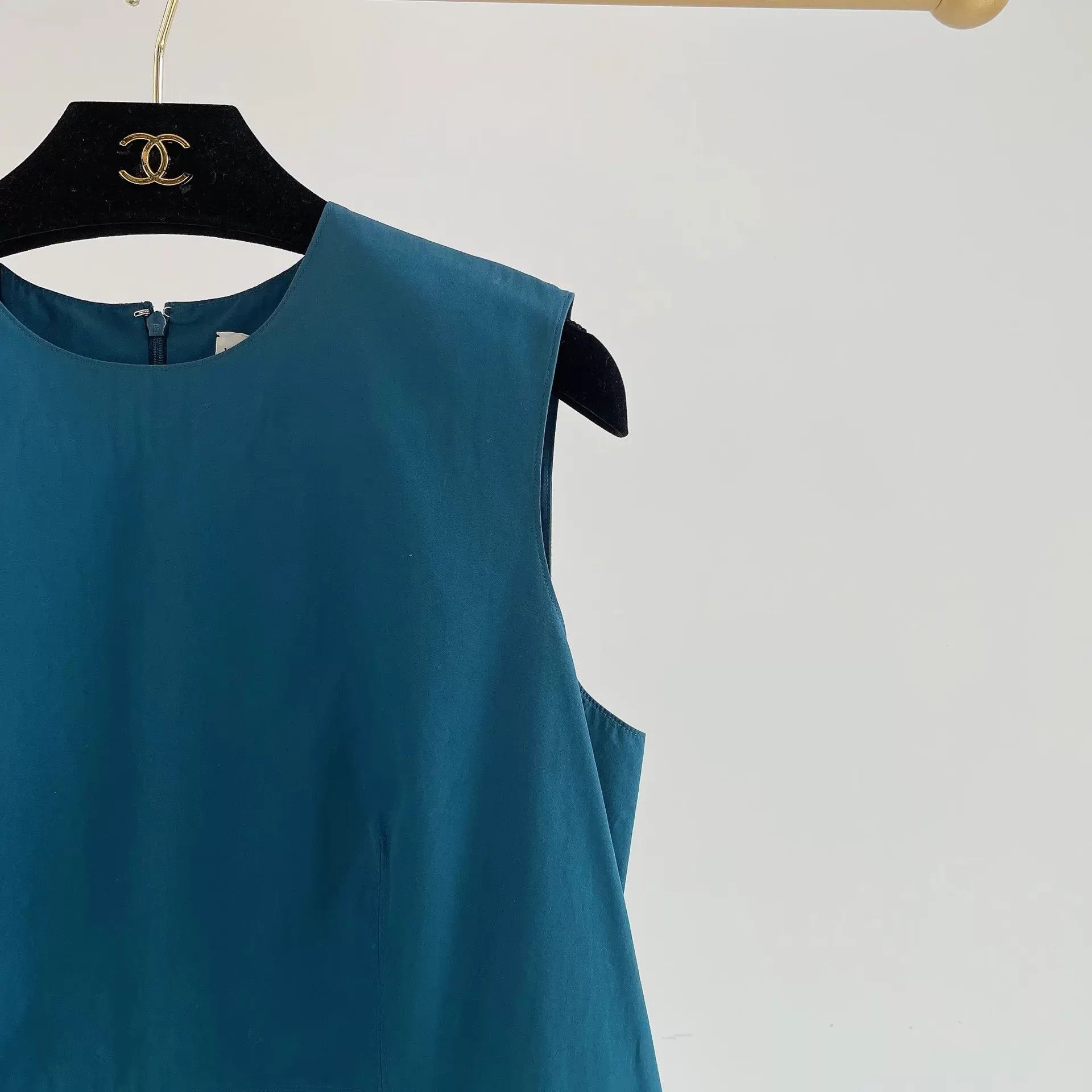 Hermes HERMÈS blue sleeveless vest 36 Size XS / US 0-2 / IT 36-38 - 3 Thumbnail