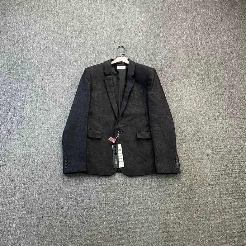 Saint Laurent Paris Saint Laurent Paris Dark Floral blazer 2505-Nextarrow Size 50R - 1 Thumbnail