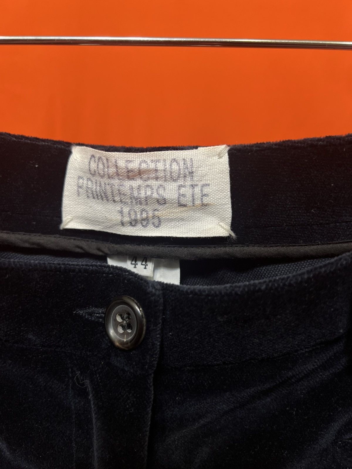 Maison Margiela MARGIELA ARCHIVES P/E 1995 cotton velvet pants size 44 Size 30" / US 8 / IT 44 - 5 Thumbnail