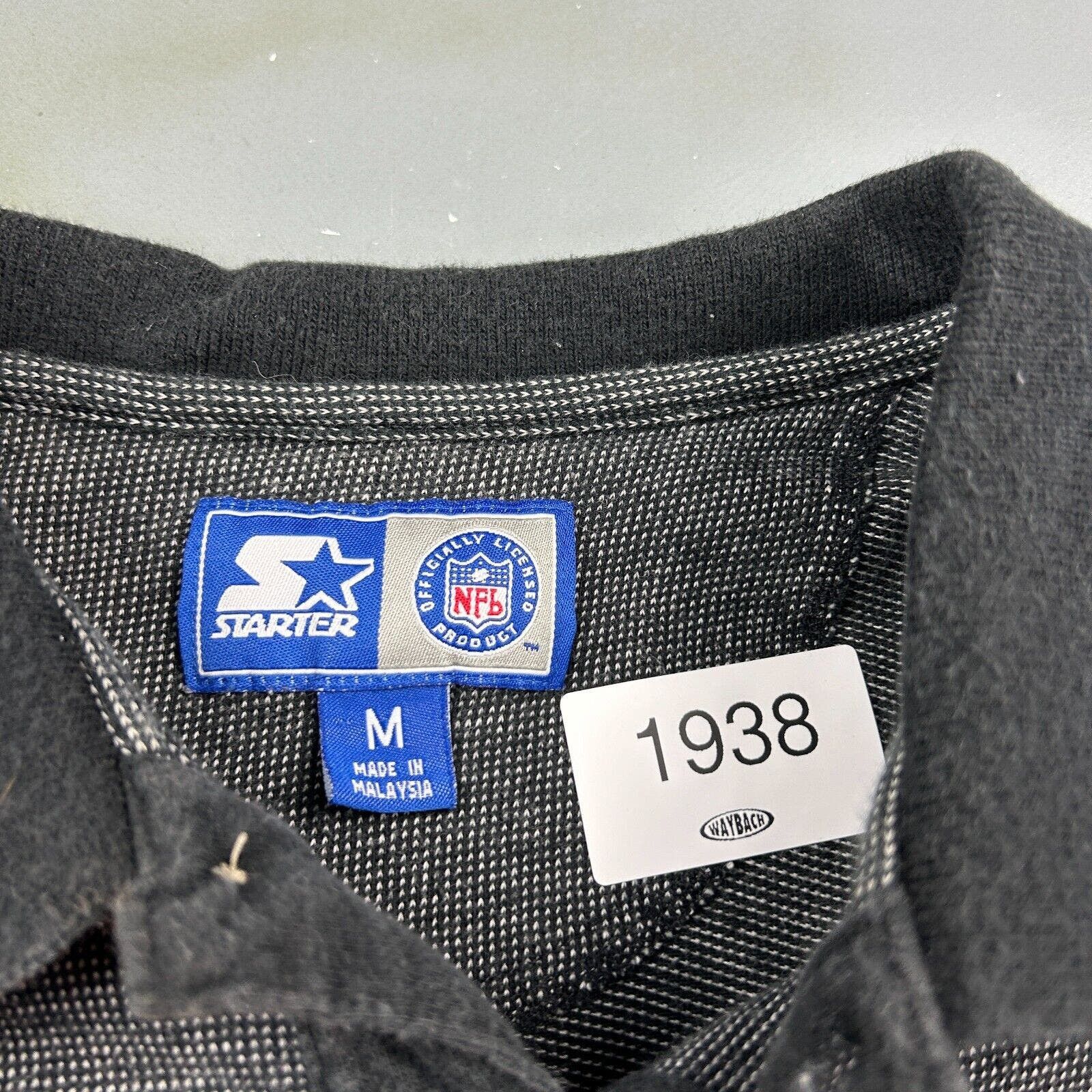 Starter VINTAGE 90s | Pittsburgh Steelers NFL Starter Polo Shirt M Size US M / EU 48-50 / 2 - 5 Thumbnail