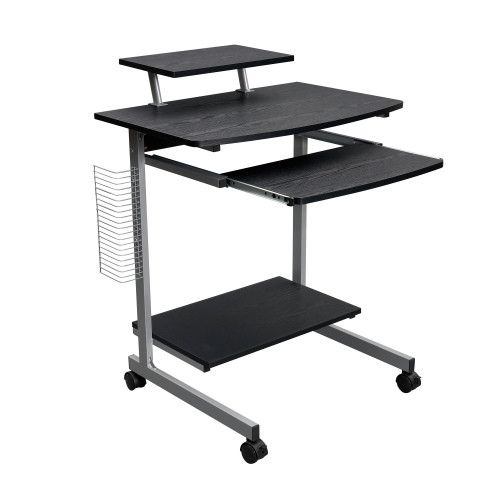 Designer × Homemade Techni Mobili Compact Computer Cart With Storage, Espresso Size US L / EU 52-54 / 3 - 7 Thumbnail