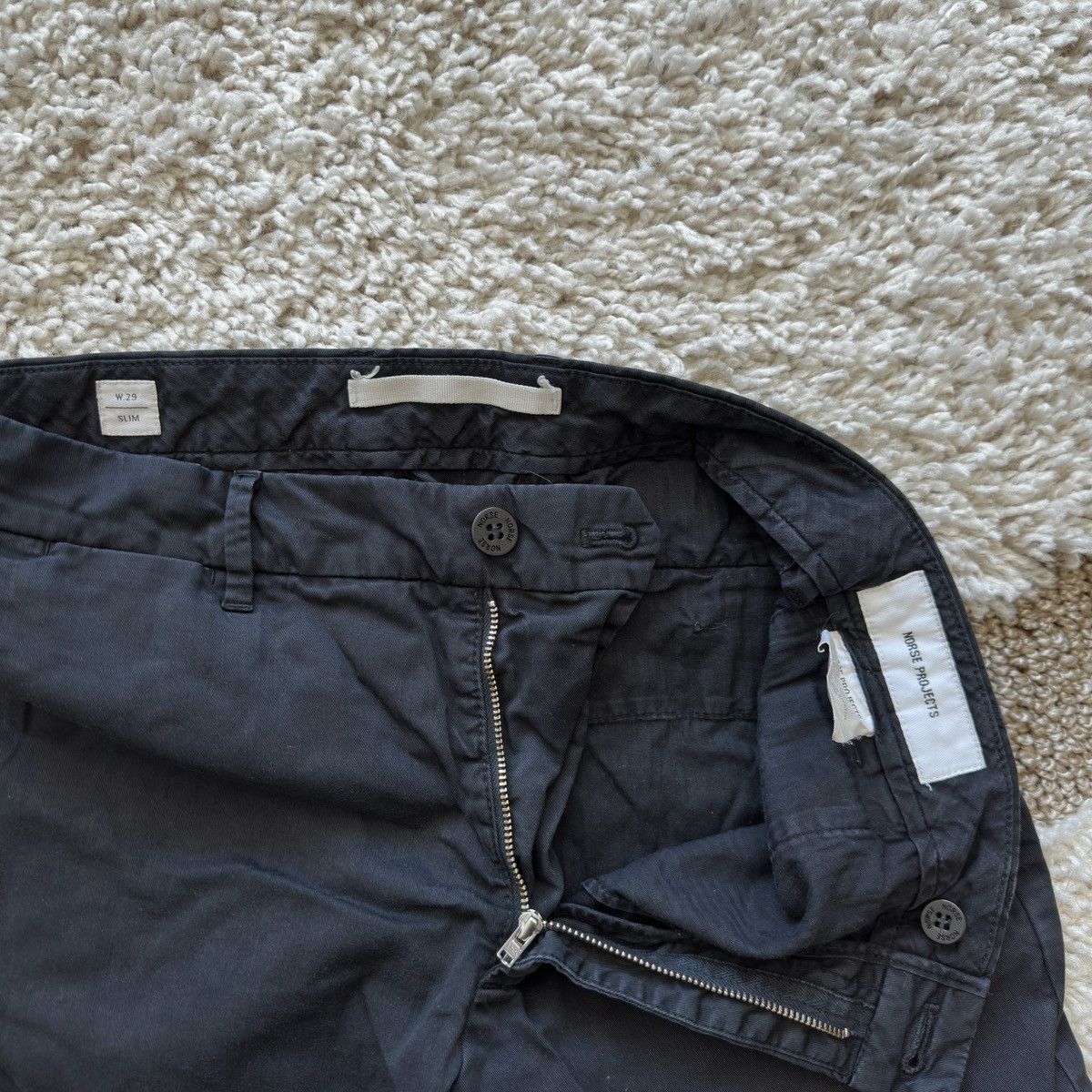 Norse Projects Aros light slim trousers Size US 29 - 2 Thumbnail