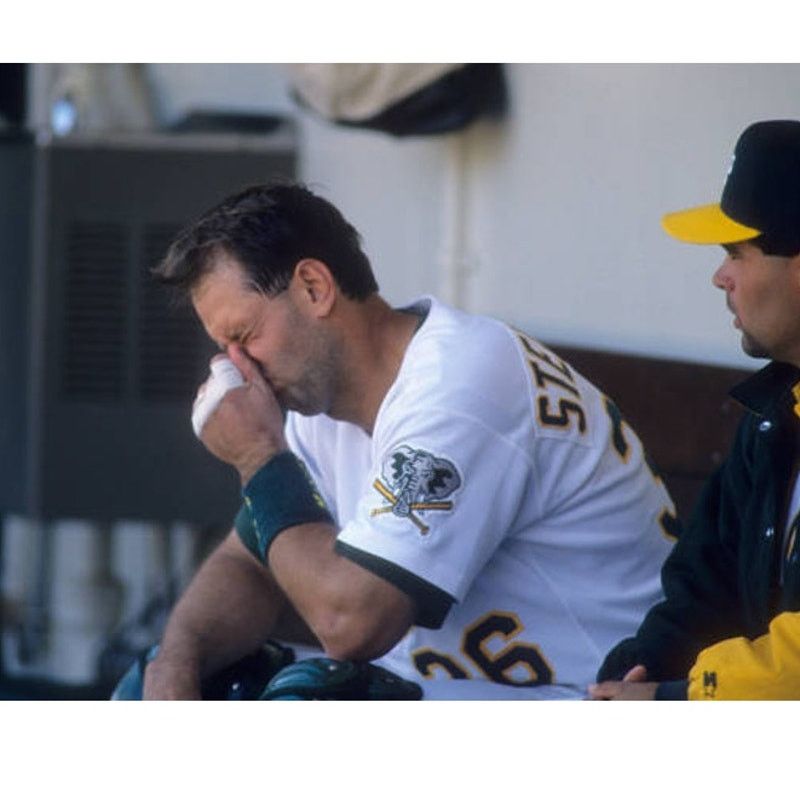MLB × Starter Oakland A's 90s STARTER puffer 1/2 pullover L blk MLB vtg Size US L / EU 52-54 / 3 - 12 Thumbnail