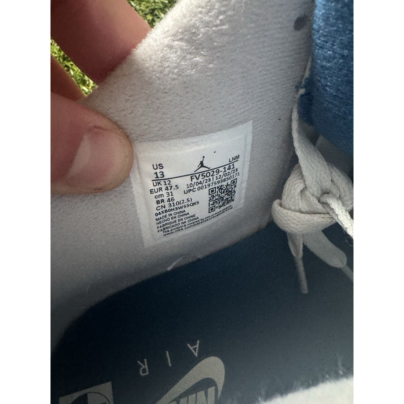 Jordan Brand Air Jordan 4 Retro 2024 Military Blue Size 13 Men’s Size US 13 / EU 46 - 6 Thumbnail