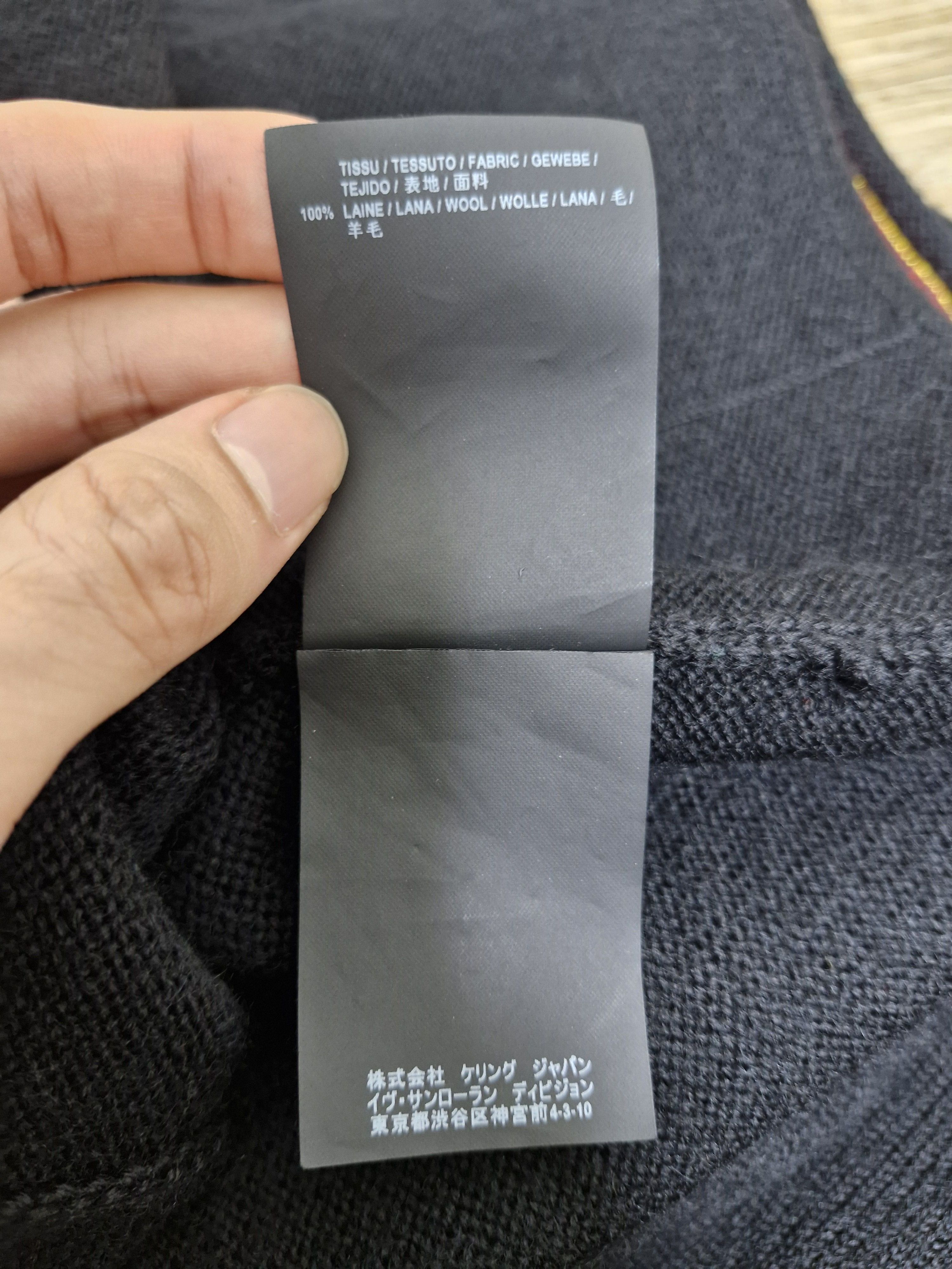 Saint Laurent Paris SLP SAINT LAURENT PARIS SS17 Sweet Dreams Shark Cardigan Size US M / EU 48-50 / 2 - 8 Thumbnail