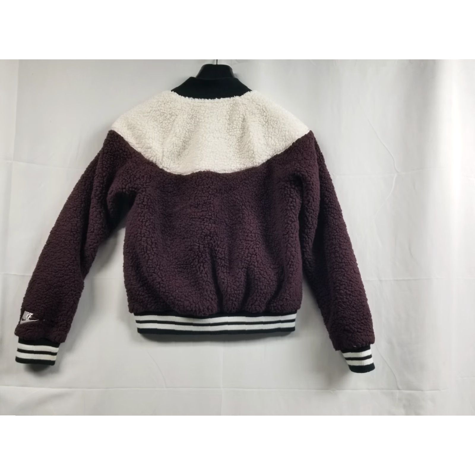 Nike Nike Sportswear Swoosh Sherpa Fleece Jacket XS Women Multicolor Zip Jacket Size XS / US 0-2 / IT 36-38 - 2 Thumbnail