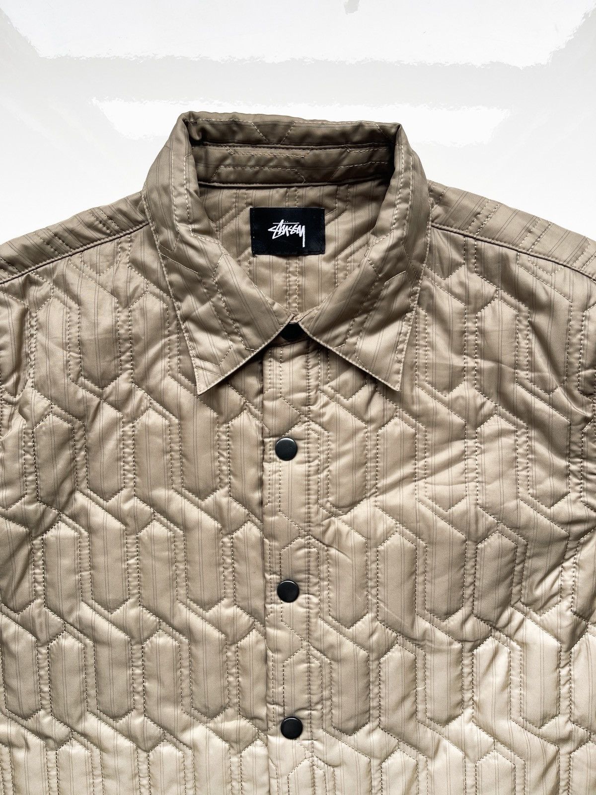 Stussy Stussy 3M Thinsulate Unisex Quilted Overshirt Size US XS / EU 42 / 0 - 7 Thumbnail