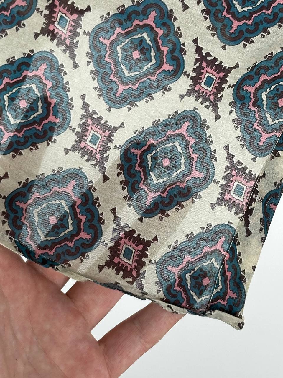 Designer × Paul Smith Paul Smith Silk Graphic Ornament Luxury Shirt Size US S / EU 44-46 / 1 - 13 Thumbnail