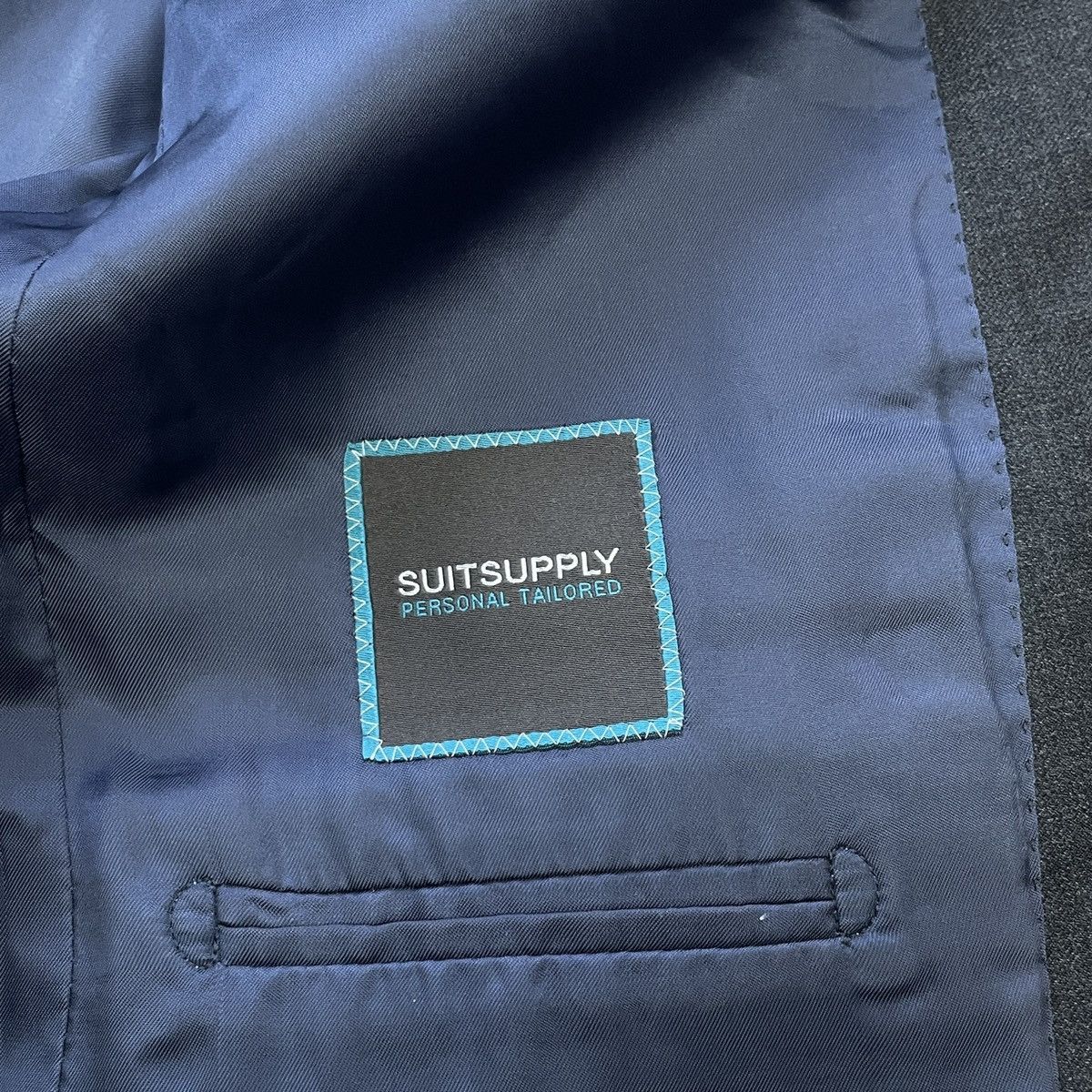 Suitsupply Suitsupply Wool Smart Suit Men Blazer 44R + Trousers Size 48 Size 44R - 8 Thumbnail