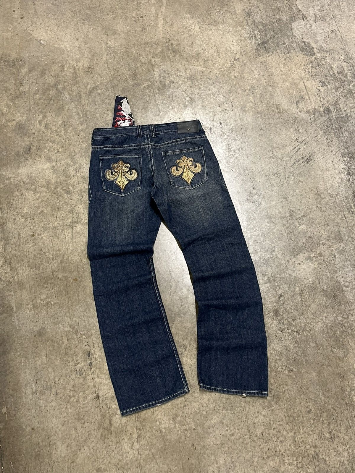 Affliction × Vintage Affliction denim y2k baggy fit skater grunge opium hype NWT Size US 36 / EU 52 - 1 Thumbnail
