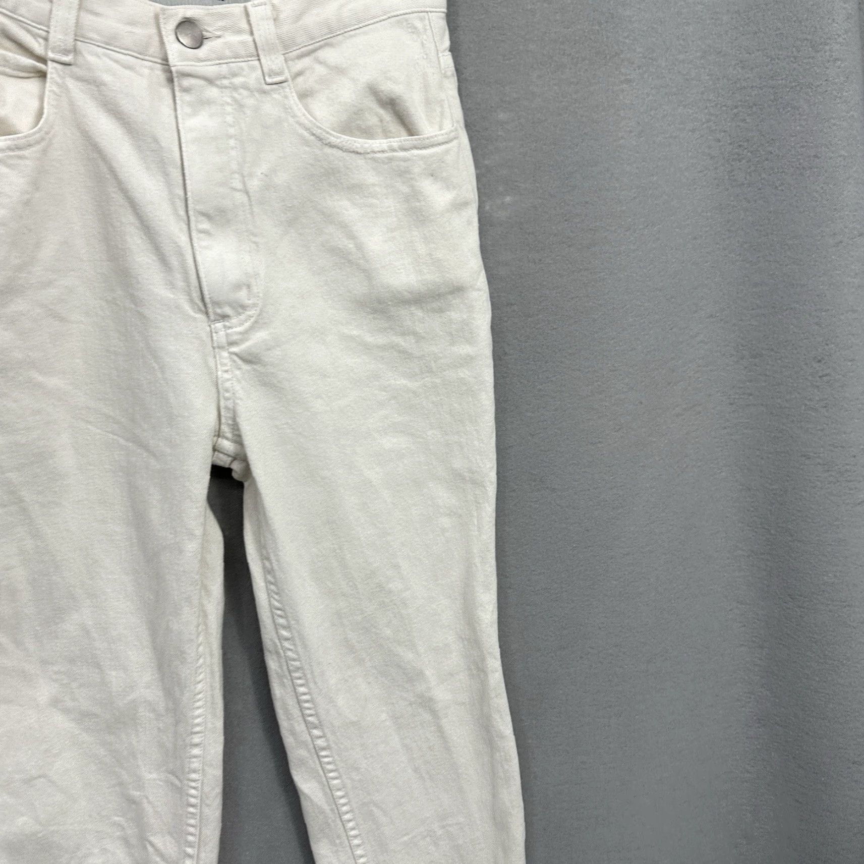Rachel Comey RACHEL COMEY Jeans Womens 0 Raw Hem High Rise Cropped Ankle Quiet Luxury Boho Shirt? Size 25" / US 0 / IT 36 - 5 Thumbnail